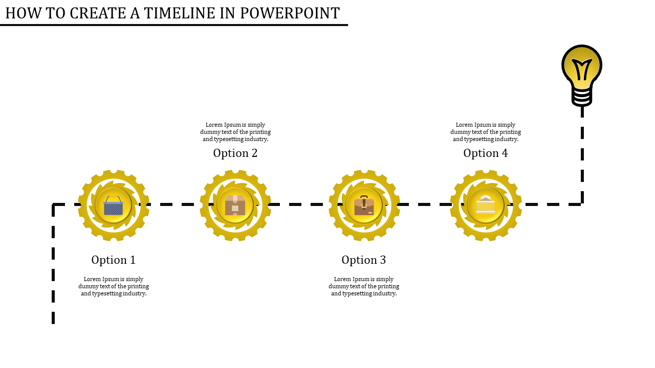 Timeline PowerPoint Slide and Google Slides Themes